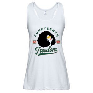 Juneteenth Celebrating Black Freedom 1865 African American Ladies Essential Flowy Tank