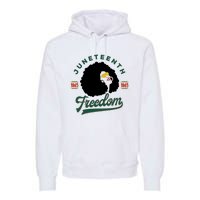 Juneteenth Celebrating Black Freedom 1865 African American Premium Hoodie