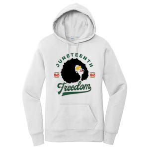 Juneteenth Celebrating Black Freedom 1865 African American Women's Pullover Hoodie