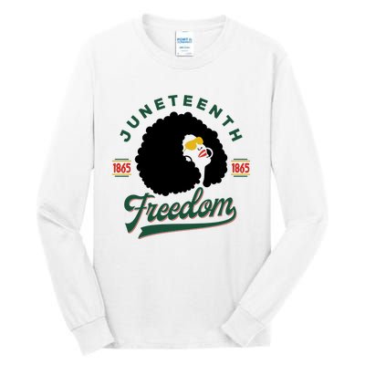 Juneteenth Celebrating Black Freedom 1865 African American Tall Long Sleeve T-Shirt