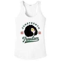 Juneteenth Celebrating Black Freedom 1865 African American Ladies PosiCharge Competitor Racerback Tank