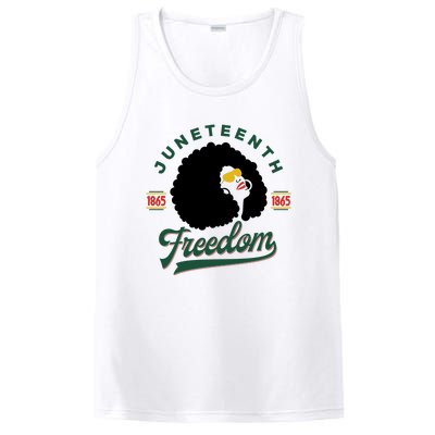 Juneteenth Celebrating Black Freedom 1865 African American PosiCharge Competitor Tank