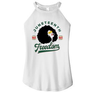 Juneteenth Celebrating Black Freedom 1865 African American Women's Perfect Tri Rocker Tank