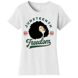 Juneteenth Celebrating Black Freedom 1865 African American Women's T-Shirt