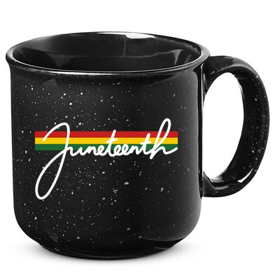 Juneteenth Cool Black History 15oz Campfire Ceramic Mug