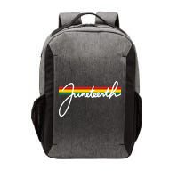 Juneteenth Cool Black History Vector Backpack