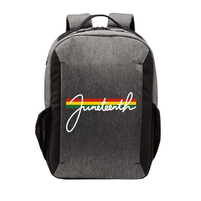 Juneteenth Cool Black History Vector Backpack