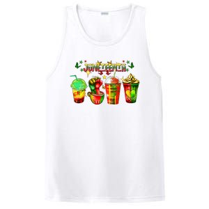 Juneteenth Coffee Black Lives Matter PosiCharge Competitor Tank