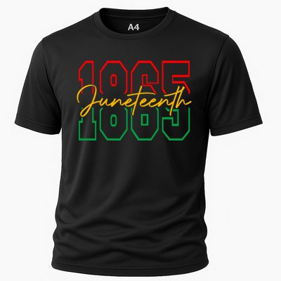 Juneteenth Celebrate Black Freedom 1865 History Month Cooling Performance Crew T-Shirt