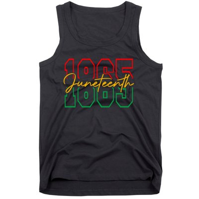 Juneteenth Celebrate Black Freedom 1865 History Month Tank Top