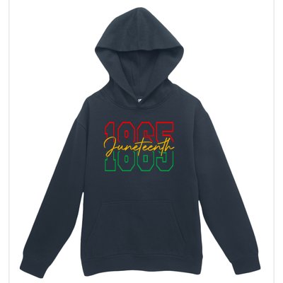 Juneteenth Celebrate Black Freedom 1865 History Month Urban Pullover Hoodie