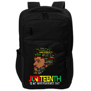 Juneteenth Celebrating Black Freedom African American 1865 Impact Tech Backpack