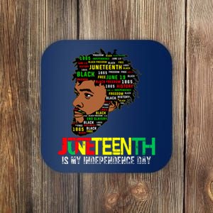 Juneteenth Celebrating Black Freedom African American 1865 Coaster