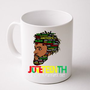 Juneteenth Celebrating Black Freedom African American 1865 Coffee Mug