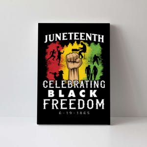 Juneteenth Celebrating Black Freedom 1865 Canvas