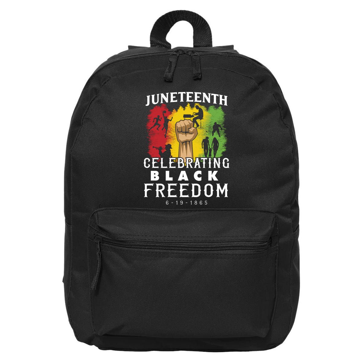 Juneteenth Celebrating Black Freedom 1865 16 in Basic Backpack