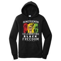 Juneteenth Celebrating Black Freedom 1865 Women's Pullover Hoodie