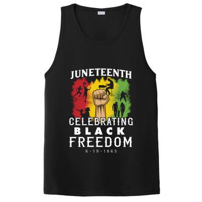 Juneteenth Celebrating Black Freedom 1865 PosiCharge Competitor Tank