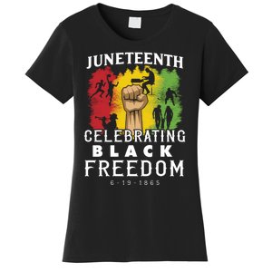 Juneteenth Celebrating Black Freedom 1865 Women's T-Shirt