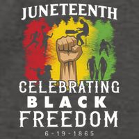 Juneteenth Celebrating Black Freedom 1865 Vector Backpack