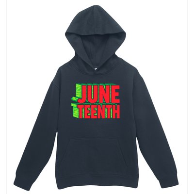 Juneteenth Celebrate Black Slave Freedom Gift Urban Pullover Hoodie