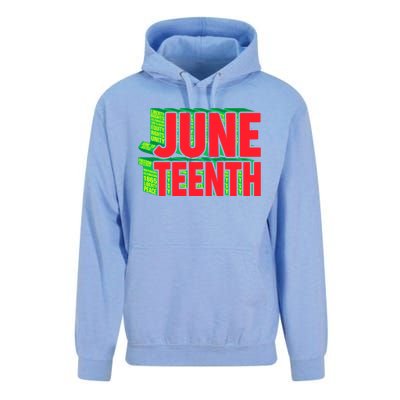 Juneteenth Celebrate Black Slave Freedom Gift Unisex Surf Hoodie