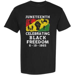 Juneteenth Celebrate Black Freedom 1865 African American Garment-Dyed Heavyweight T-Shirt