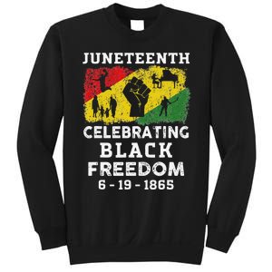 Juneteenth Celebrate Black Freedom 1865 African American Sweatshirt