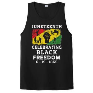 Juneteenth Celebrate Black Freedom 1865 African American PosiCharge Competitor Tank