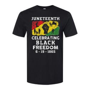 Juneteenth Celebrate Black Freedom 1865 African American Softstyle CVC T-Shirt