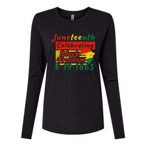 Junenth Celebrating Black Freedom 6191865 Junenth Gift Womens Cotton Relaxed Long Sleeve T-Shirt