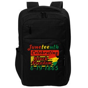 Junenth Celebrating Black Freedom 6191865 Junenth Gift Impact Tech Backpack