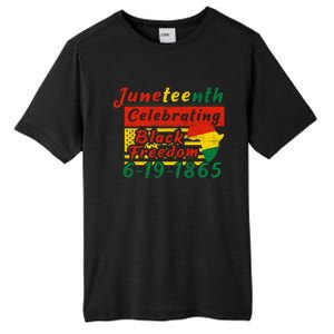 Junenth Celebrating Black Freedom 6191865 Junenth Gift Tall Fusion ChromaSoft Performance T-Shirt