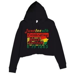 Junenth Celebrating Black Freedom 6191865 Junenth Gift Crop Fleece Hoodie