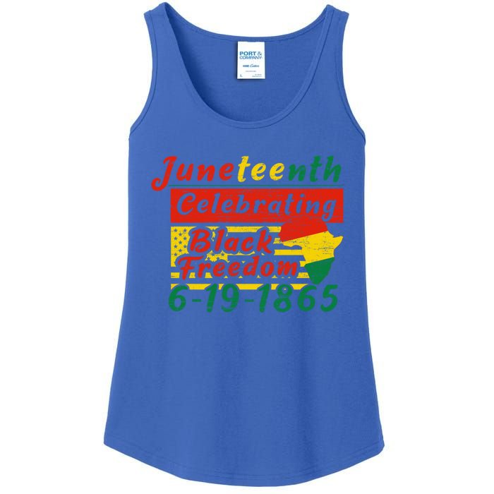 Junenth Celebrating Black Freedom 6191865 Junenth Gift Ladies Essential Tank