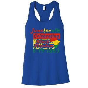 Junenth Celebrating Black Freedom 6191865 Junenth Gift Women's Racerback Tank