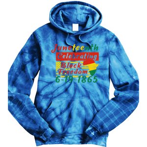 Junenth Celebrating Black Freedom 6191865 Junenth Gift Tie Dye Hoodie