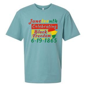 Junenth Celebrating Black Freedom 6191865 Junenth Gift Sueded Cloud Jersey T-Shirt