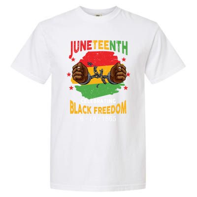 Junenth Celebrate Black Freedom Day Funny Gift Garment-Dyed Heavyweight T-Shirt