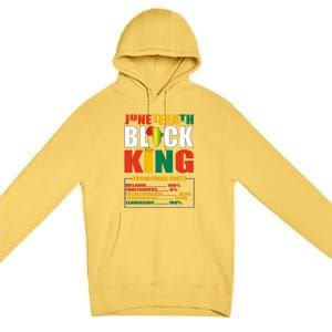 Juneteenth Celebrate Black Freedom 1865 June 19th Men Women Gift African Pride Premium Pullover Hoodie