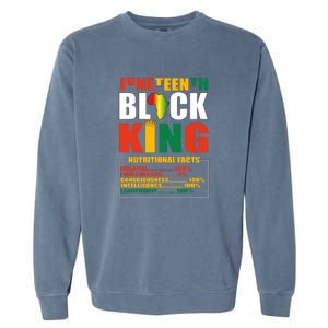 Juneteenth Celebrate Black Freedom 1865 June 19th Men Women Gift African Pride Garment-Dyed Sweatshirt