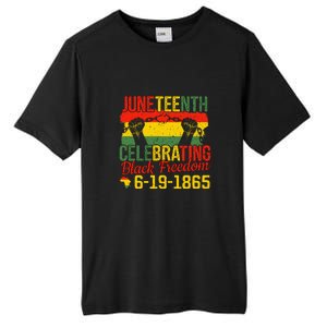 Juneteenth Celebrating Back Freedom 6.19.1865 Gift African Pride Tall Fusion ChromaSoft Performance T-Shirt