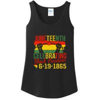 Juneteenth Celebrating Back Freedom 6.19.1865 Gift African Pride Ladies Essential Tank