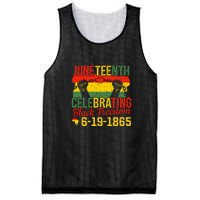 Juneteenth Celebrating Back Freedom 6.19.1865 Gift African Pride Mesh Reversible Basketball Jersey Tank