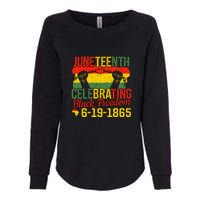 Juneteenth Celebrating Back Freedom 6.19.1865 Gift African Pride Womens California Wash Sweatshirt