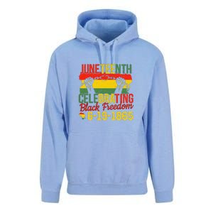 Juneteenth Celebrating Back Freedom 6.19.1865 Gift African Pride Unisex Surf Hoodie