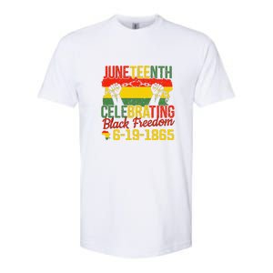 Juneteenth Celebrating Back Freedom 6.19.1865 Gift African Pride Softstyle CVC T-Shirt