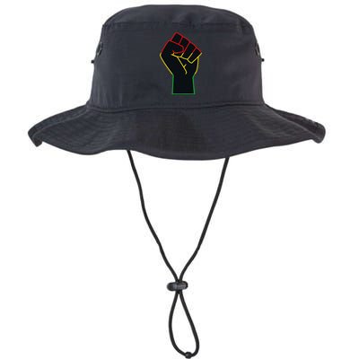 Juneteenth Celebrates Black African American Freedom Fist Legacy Cool Fit Booney Bucket Hat