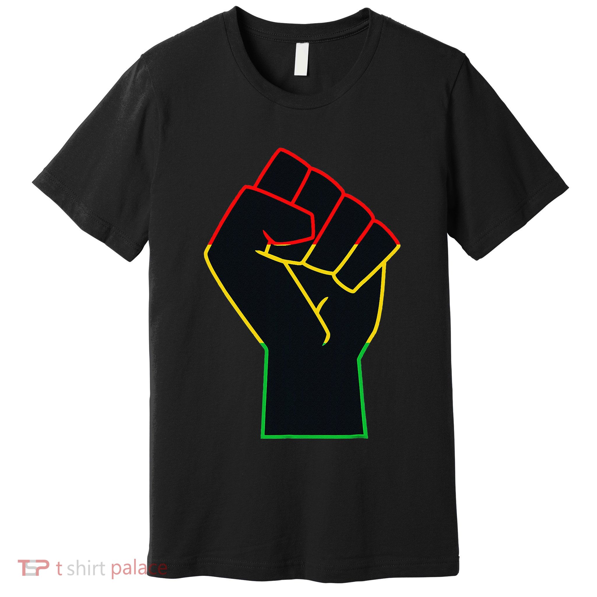 Juneteenth Celebrates Black African American Freedom Fist Premium T-Shirt