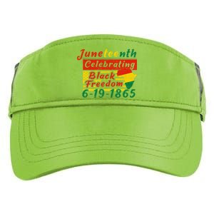 Junenth Celebrating Black Freedom 6191865 Junenth Gift Adult Drive Performance Visor